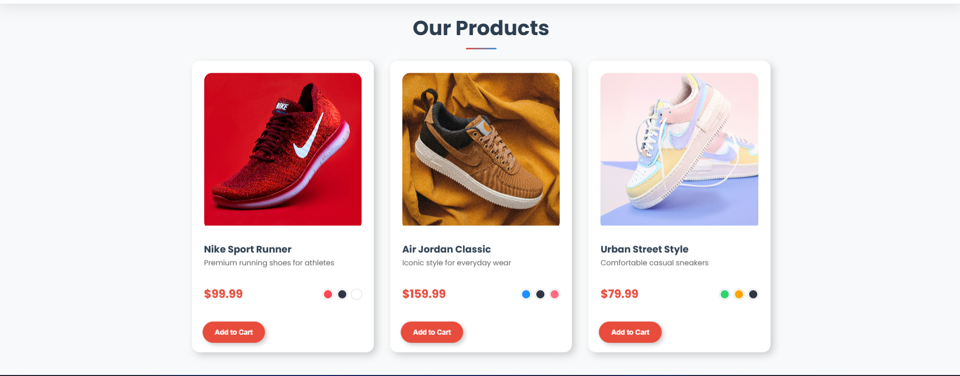 E-commerce Shoe Store